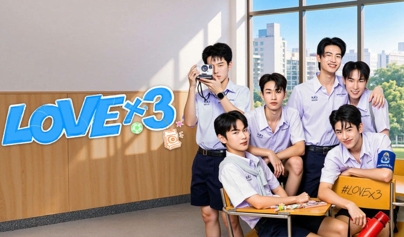 مسلسل حب ضرب ثلاثة LOVEx3 الحلقة 5 مترجمة
